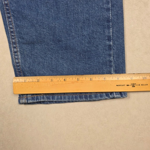 Levi Strauss 505 Regular Fit Mens Jeans W38 L30 Blue Denim Classic - Picture 12 of 15